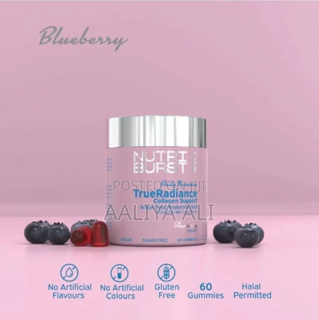 Nutriburst True Radiance Collagen Support Gummies 60s Uk Imported