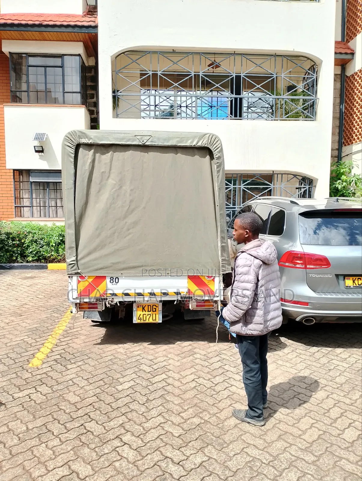 Small Truck Available for Transport and Logistics Services
