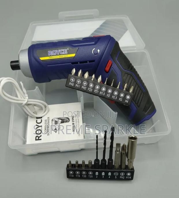 Royce Cordless Screwdriver Set. 21pcs