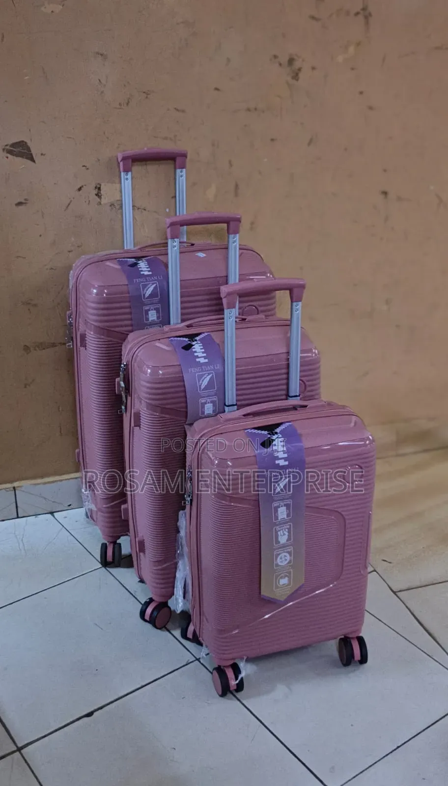 3 in 1 Unbreakable Pp Suitcase