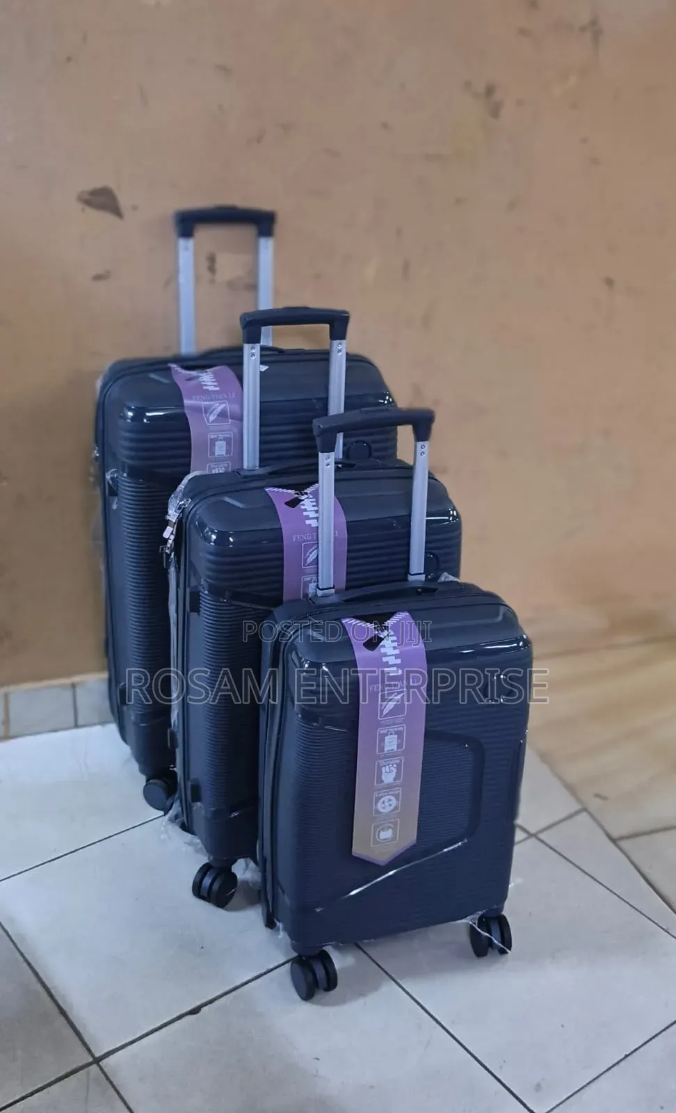 3 in 1 Unbreakable Pp Suitcase