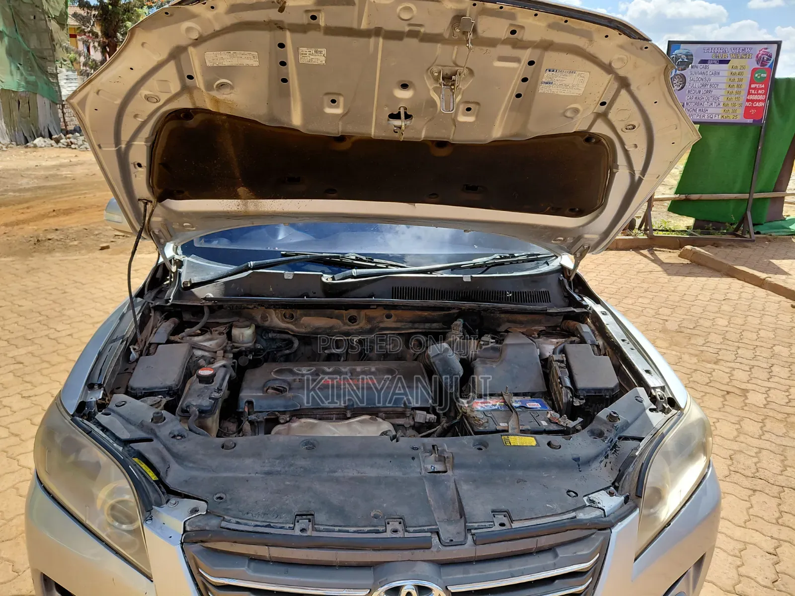 Toyota Vanguard 2009 Silver