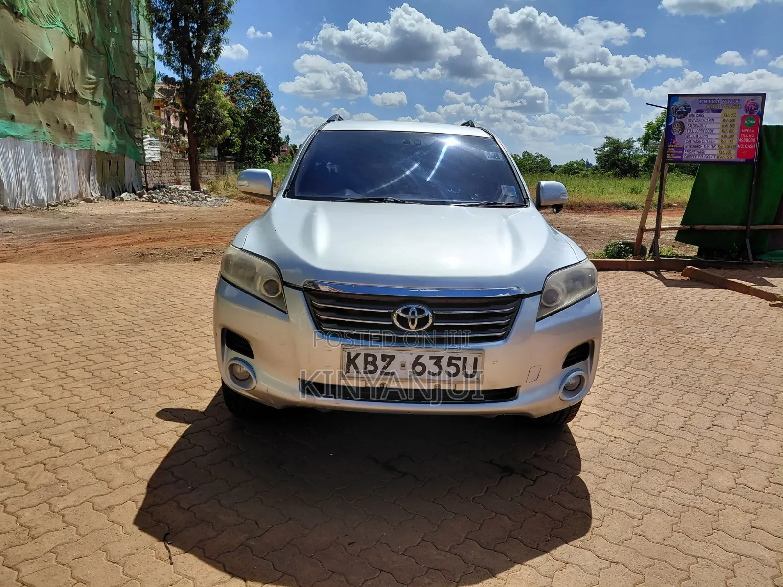 Toyota Vanguard 2009 Silver