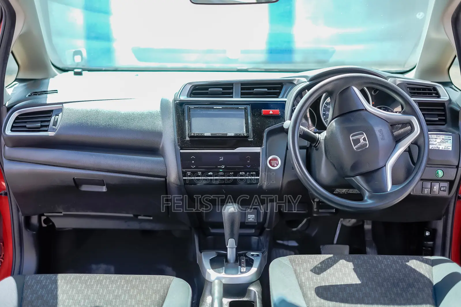 Honda Fit 2017 Red