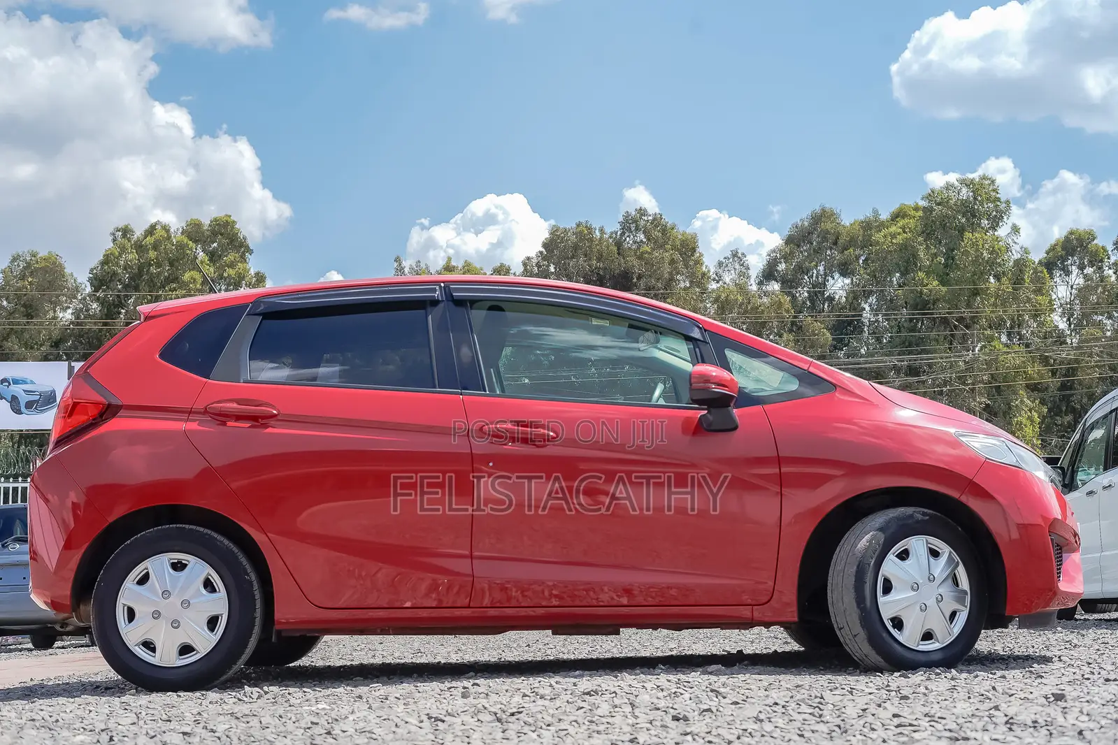 Honda Fit 2017 Red