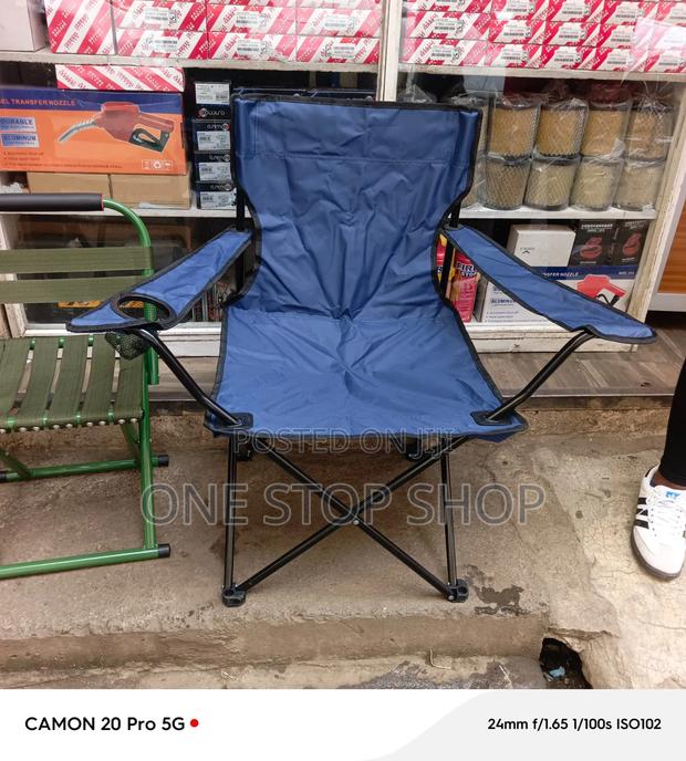 Camping Seat Folds for Easy Storage and Typically Has a Carry Bag