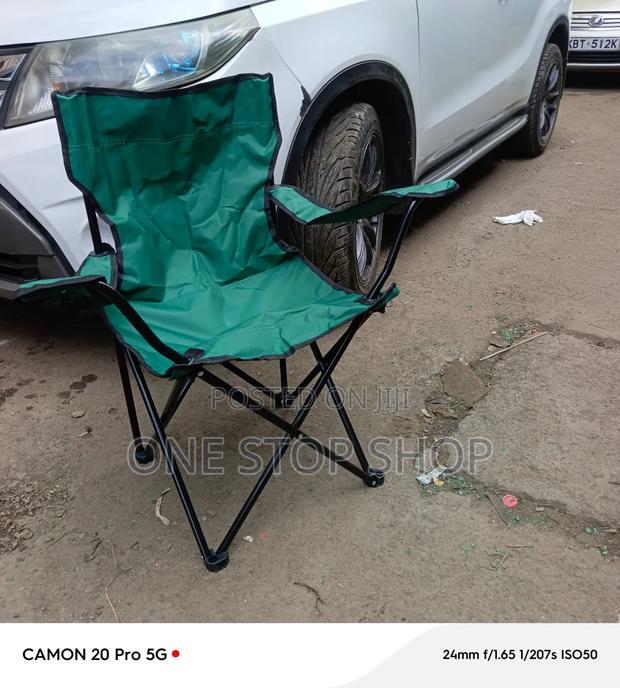 Camping Chairs With Water Resistant Fabric With Steel Alloy Frame - main view
