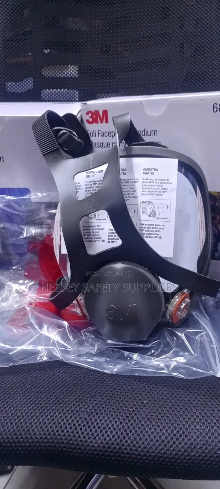 3m 6800 Series Full Face Reusable Respirator Mask