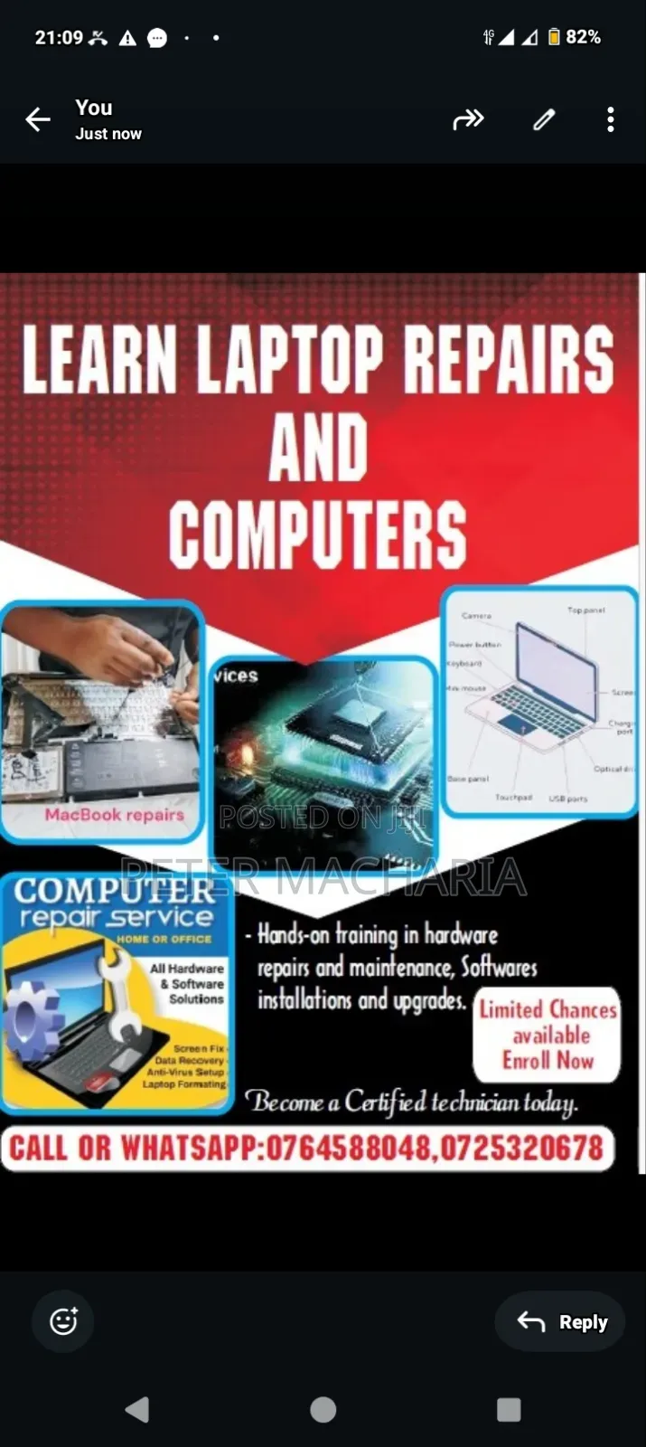 Laptop Repair Training