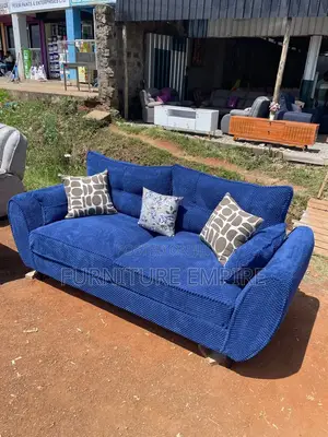 3-Seater Butterfly Sofa Spring Bubble Fabric