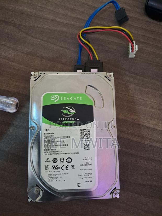 Seagate Desktop Internal HDD 1tb Barracuda