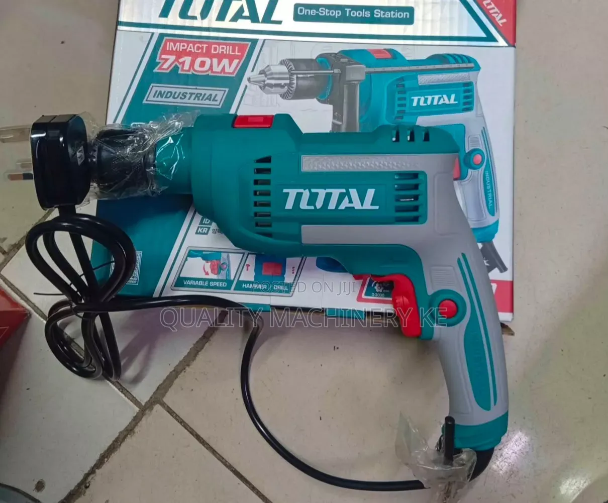 Easy to Use 710w Total Corded Drill/Impact Drill