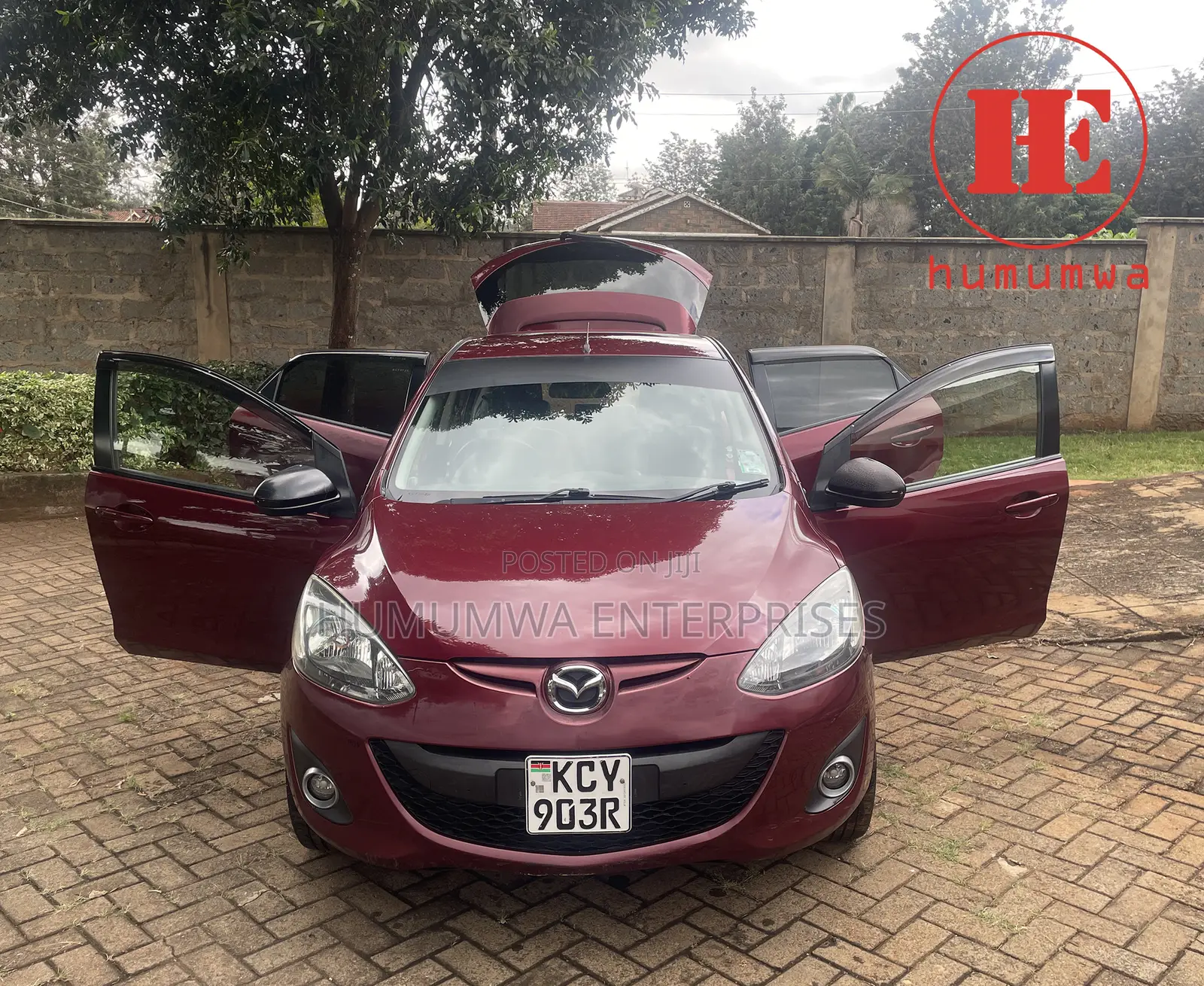 Mazda Demio 2013 Red