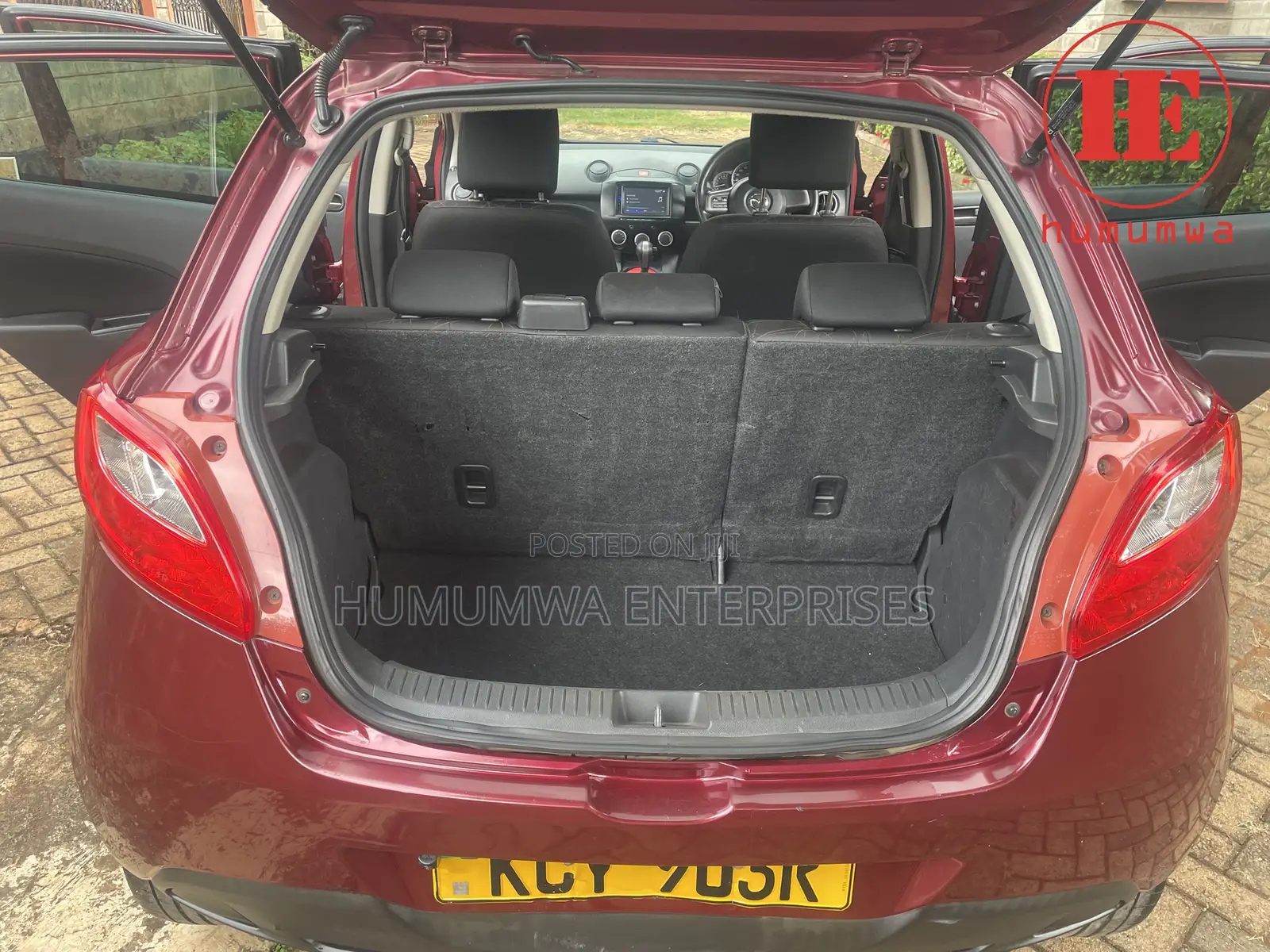 Mazda Demio 2013 Red