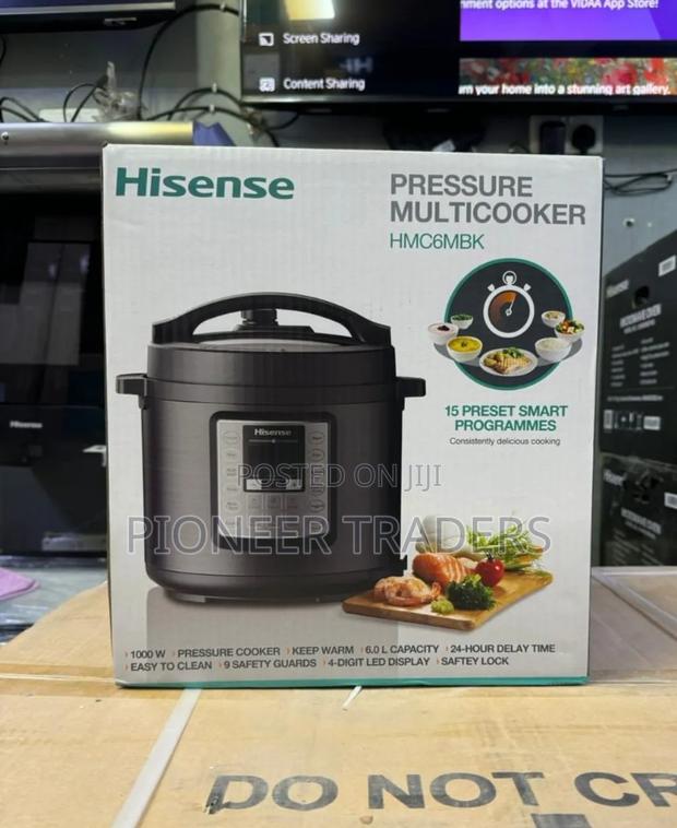 Hisence Pressure Cooker 6 Litres - main view