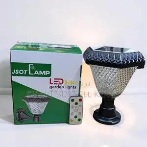 Fast Charging Outdoor Led Garden Light Main Gate Post Solar Light Lamp