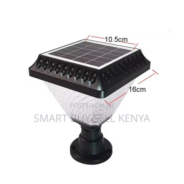 Modern Design Outdoor Led Garden Light Main Gate Post Solar Light Lamp