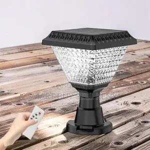 Eco- Friendly Outdoor Led Garden Light Main Gate Post Solar Light Lamp