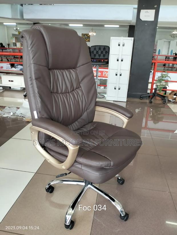 A Brown Executive Office Chair