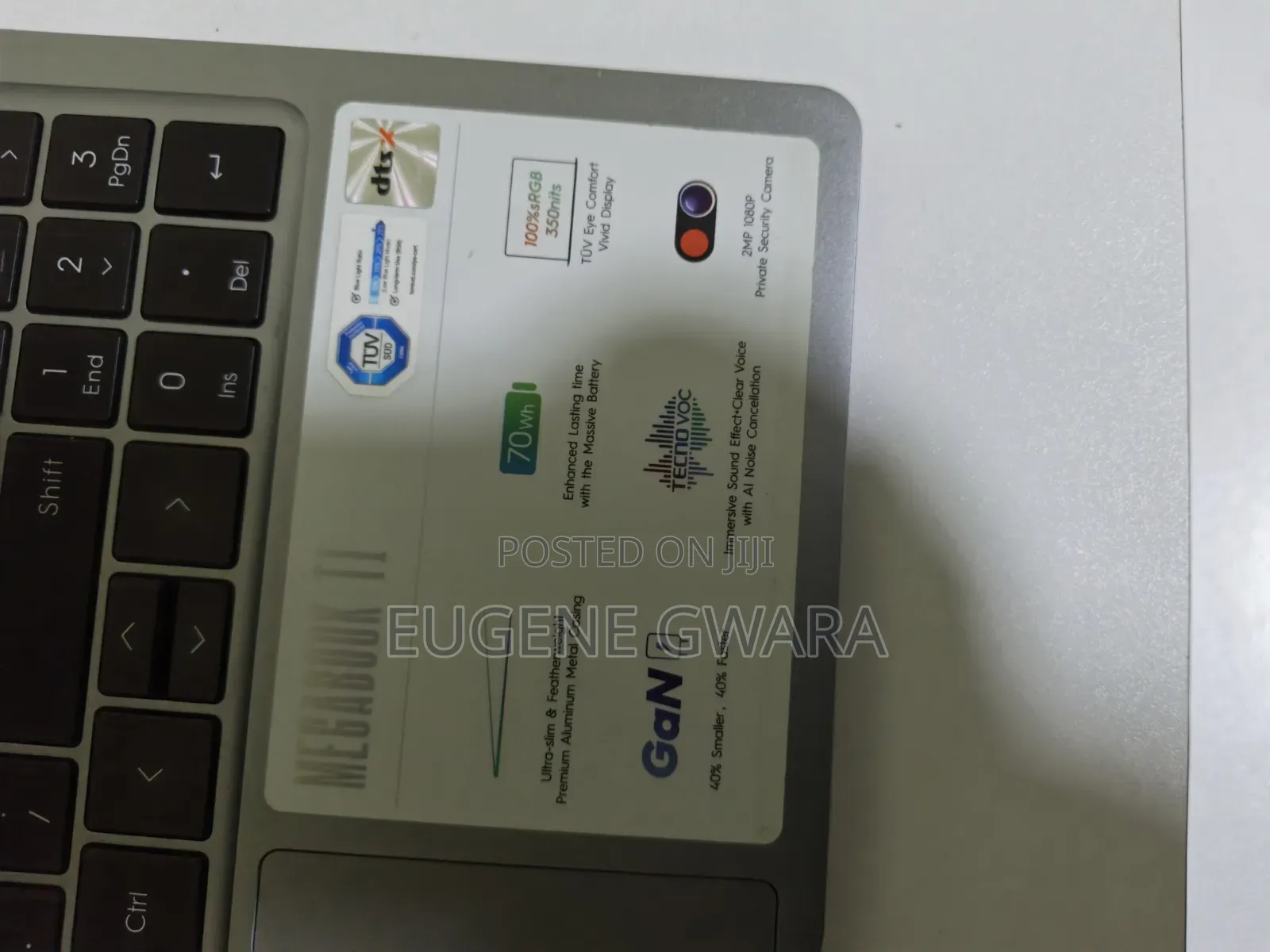 Laptop Tecno 16GB Intel Core i7 SSD 1T