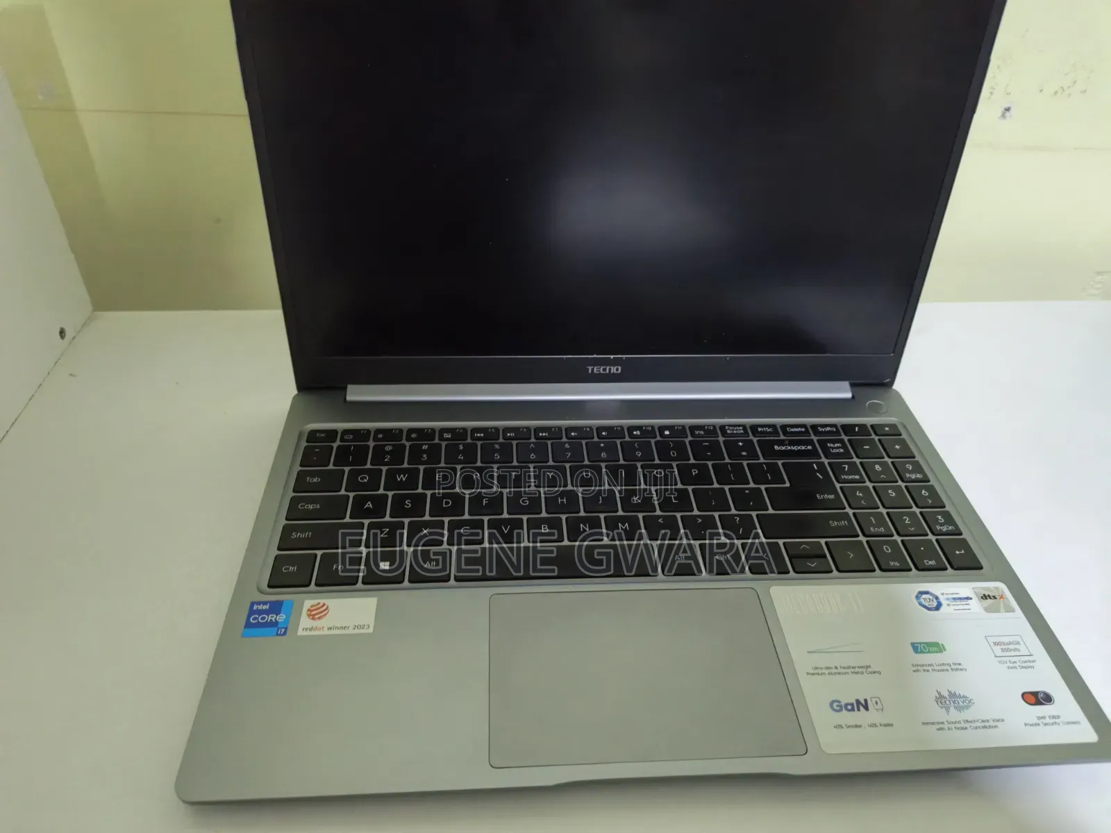 Laptop Tecno 16GB Intel Core i7 SSD 1T