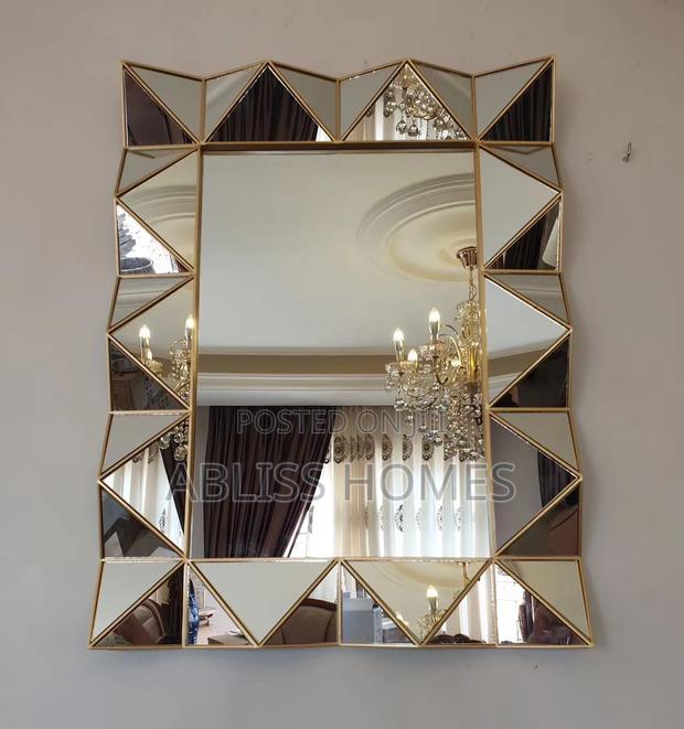 Luxury Designer Panel Decorative Wall Mirror