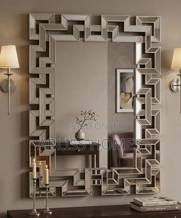 Luxury Geometric Decorative Wall Mirror