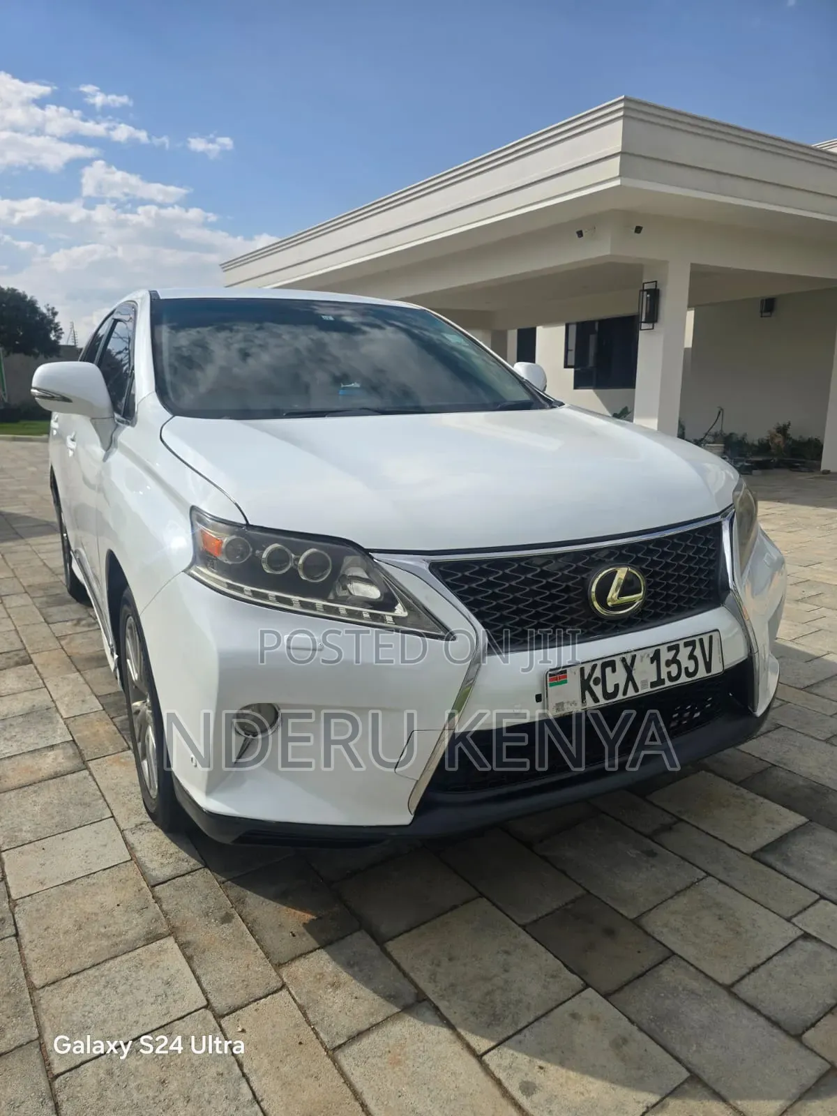 Lexus RX 350 AWD 2012 White