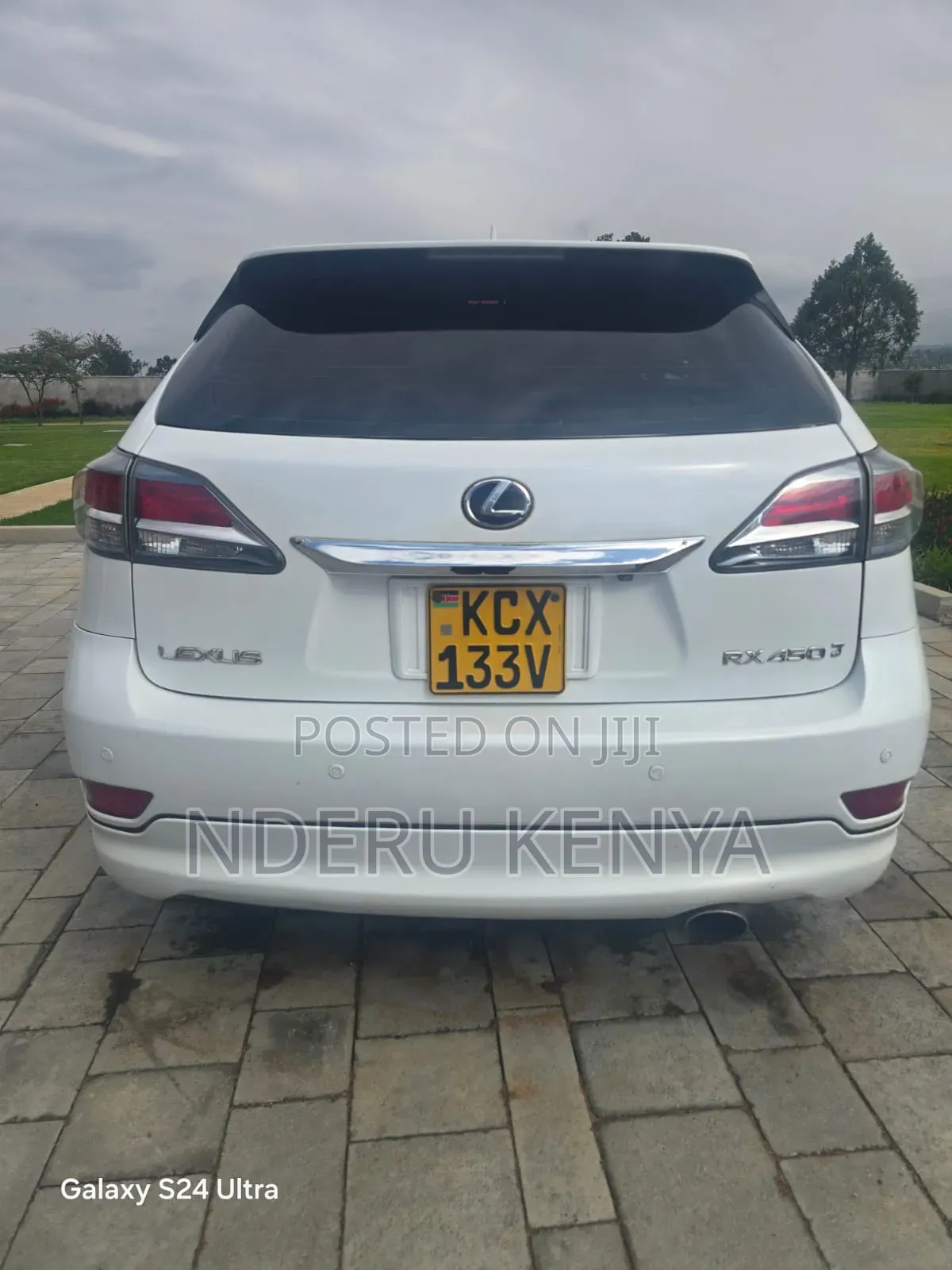 Lexus RX 350 AWD 2012 White