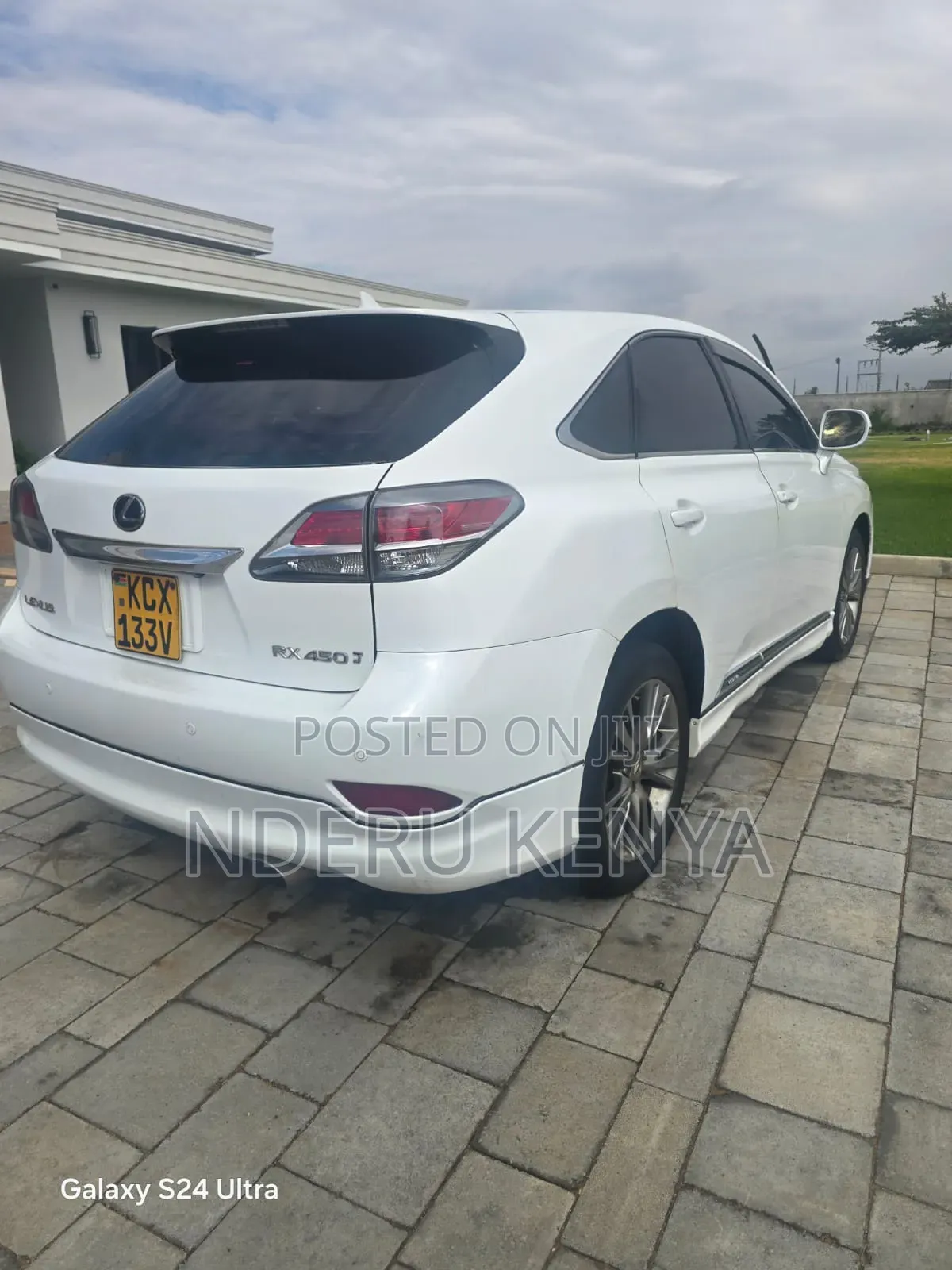 Lexus RX 350 AWD 2012 White