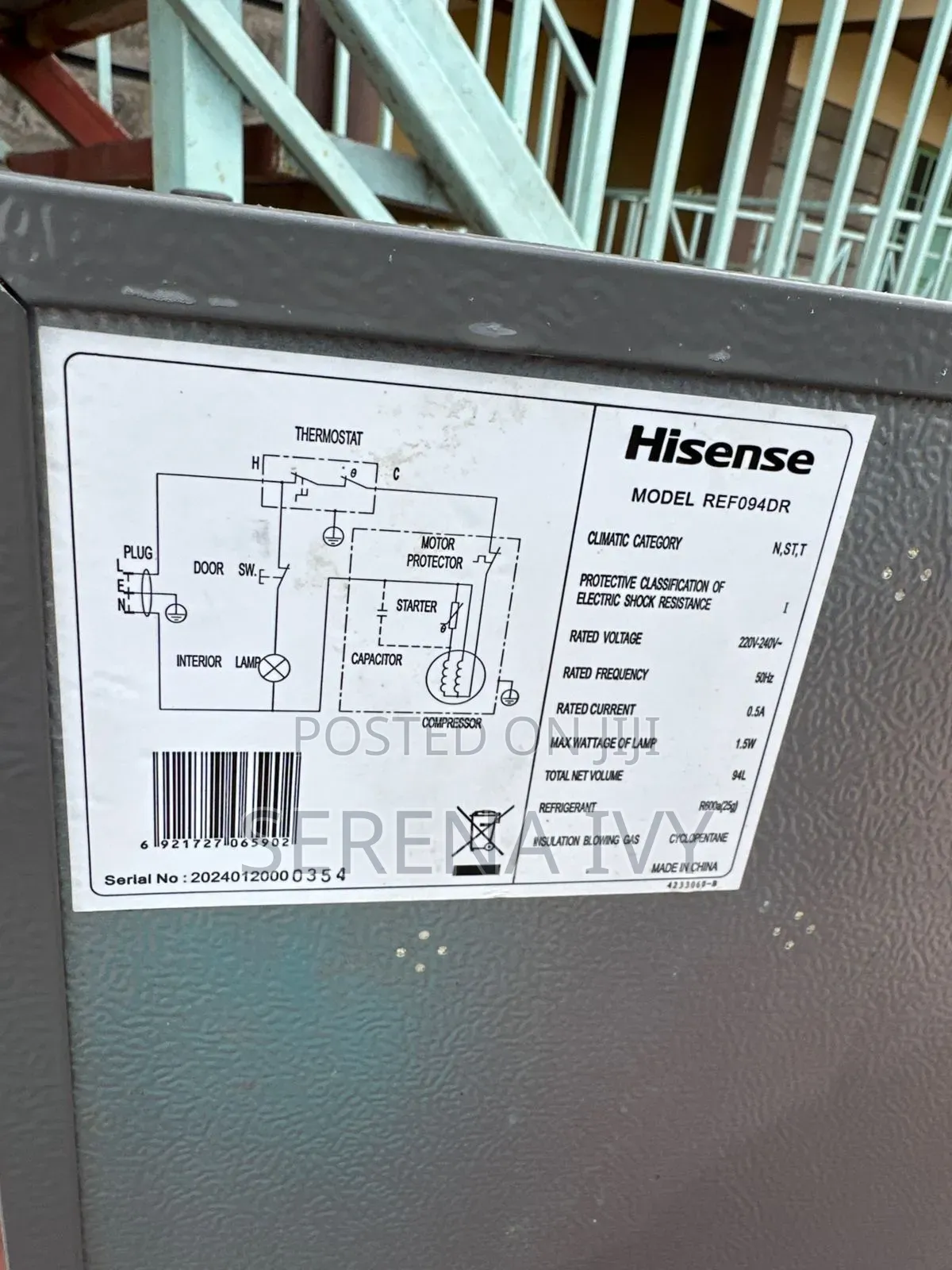 Hisense 90l Fridge