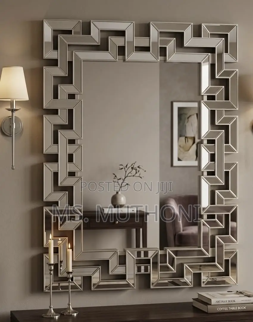 Silver Fairmont Park Delk Accent Mirror (102*76cm* )