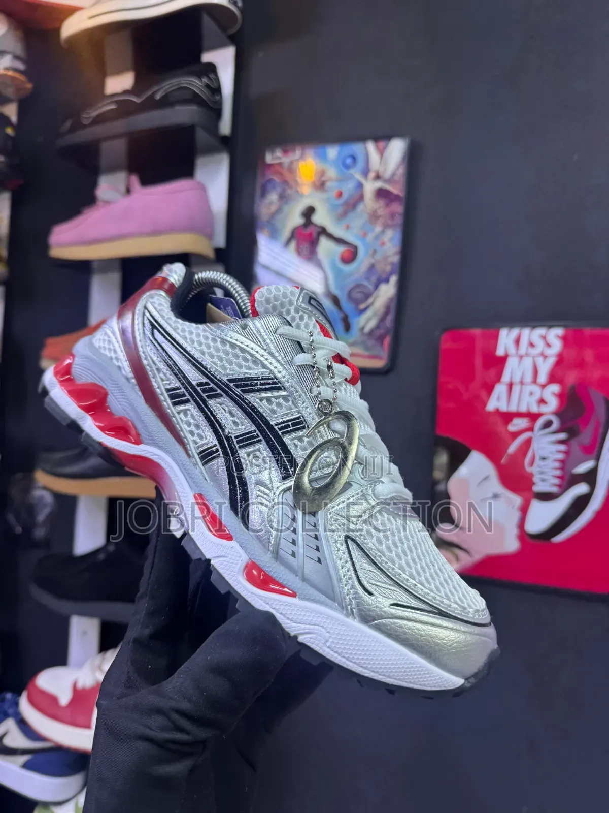 Asics Gel Kayano 14 Classic Red Sneakers