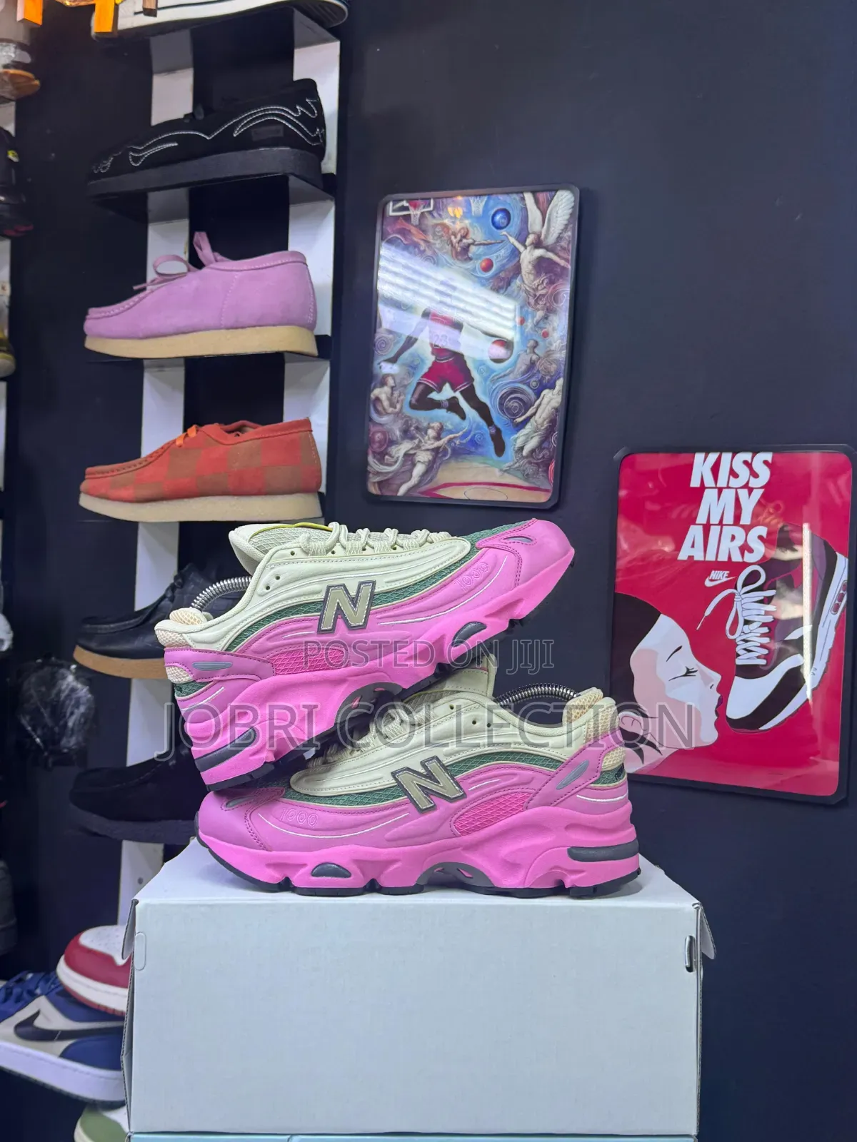 Ladies New Balance 1000 "Real Pink" Sneakers