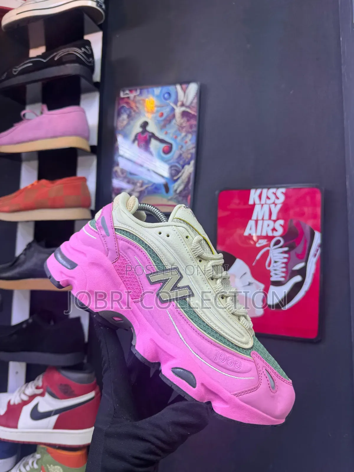Ladies New Balance 1000 "Real Pink" Sneakers
