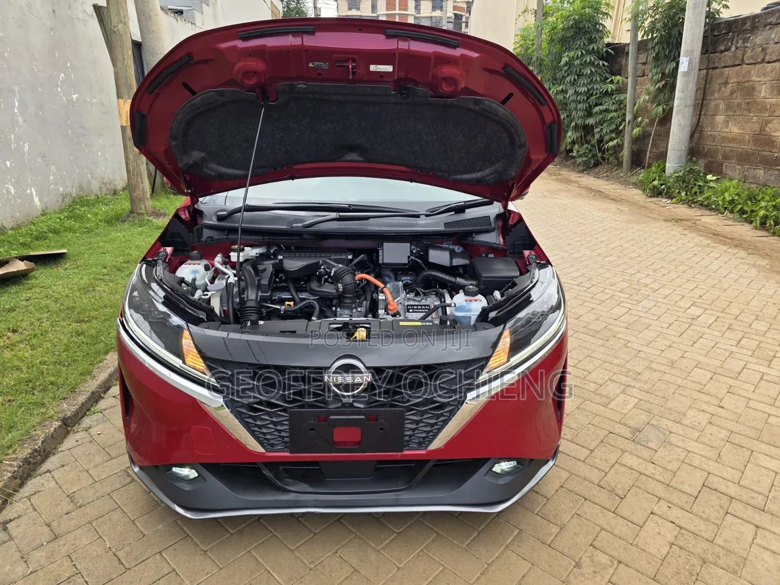 Nissan Note 1.2 Hybrid 2021 Red