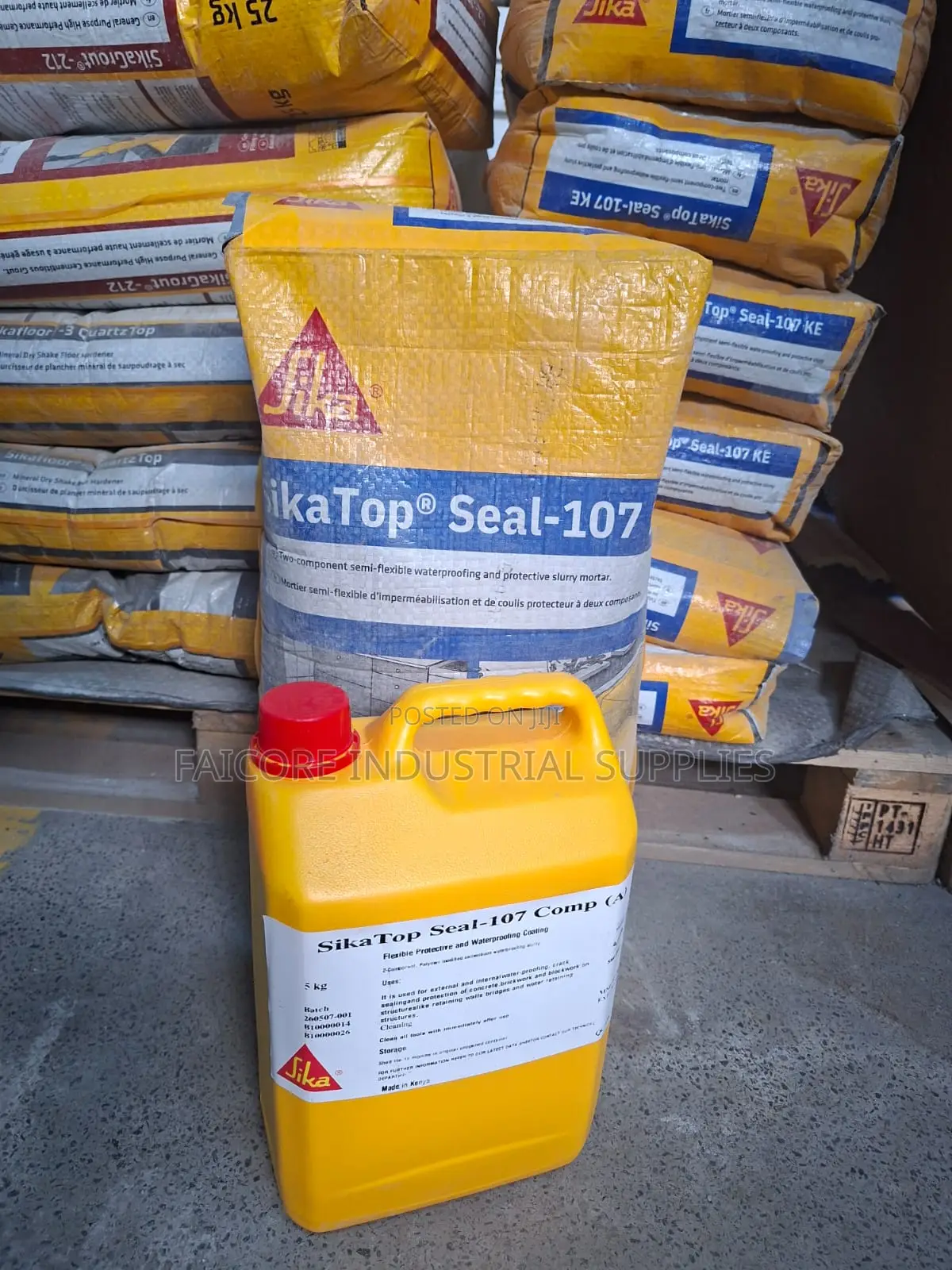 Sika Topseal 107 Concrete Waterproofing Kit