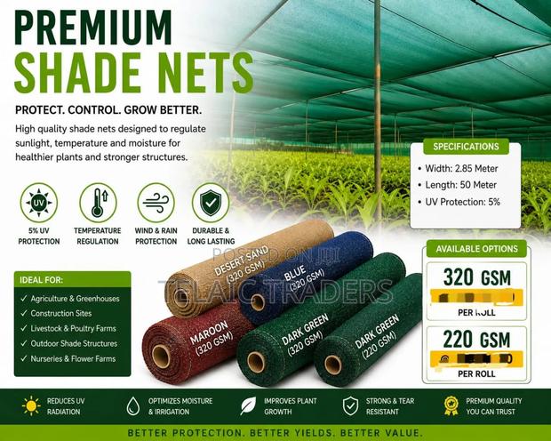 Premium Shade Net 320gsm - main view