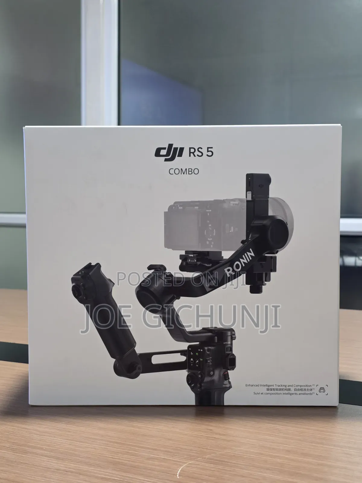 Dji Rs 5 Gimbal Combo Kit With Ai Tracking Module Briefcase Handle