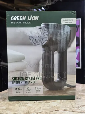 Green Lion Suction Steam Pro Garment Steamer