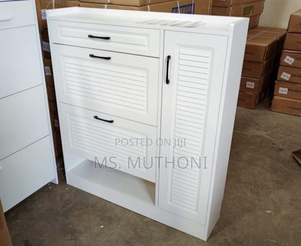 (120x*100*24cm* )Modern Porch Space Saving High Capacity Shoe Cabinet