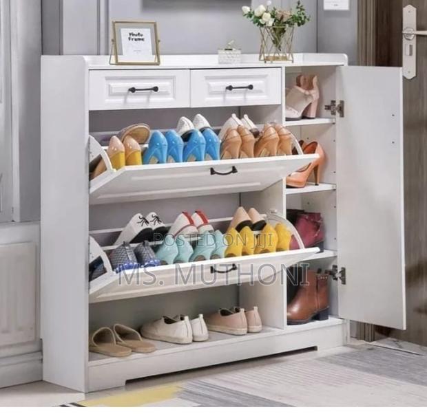 (120x*100*24cm* )Modern Porch Space Saving High Capacity Shoe Cabinet - thumbnail 2