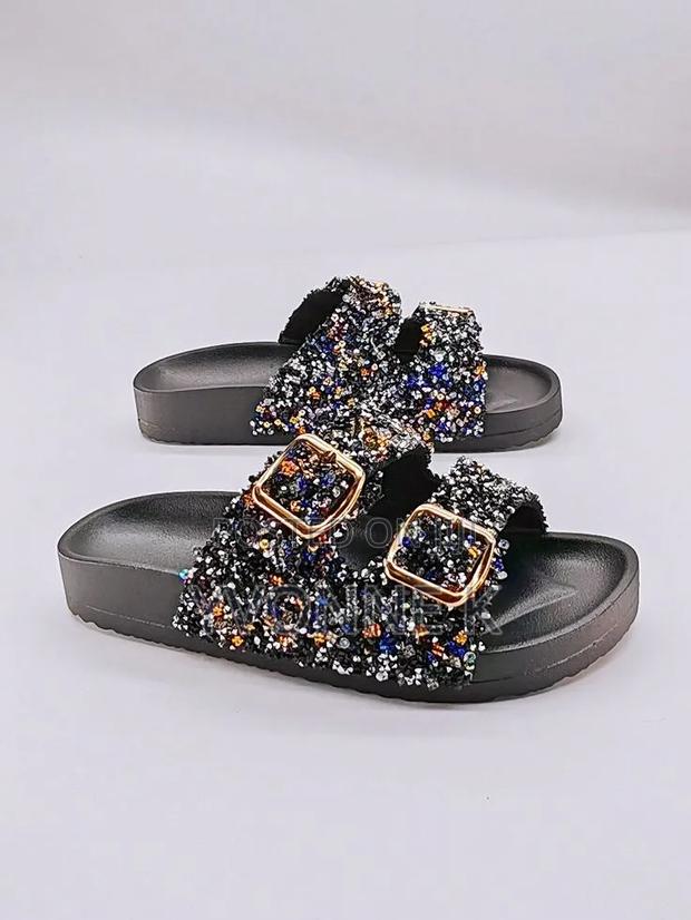 Glitter Double Strap Sandal - thumbnail 2