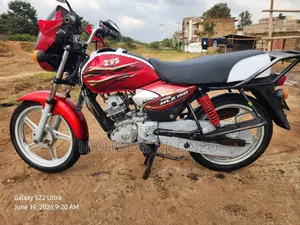 TVS HLX Plus ES 2019 Red