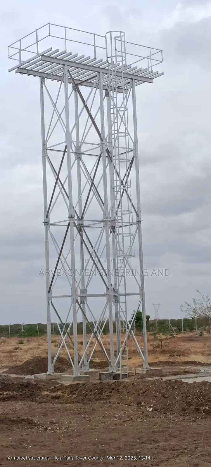 5,000-Litre Water Tower