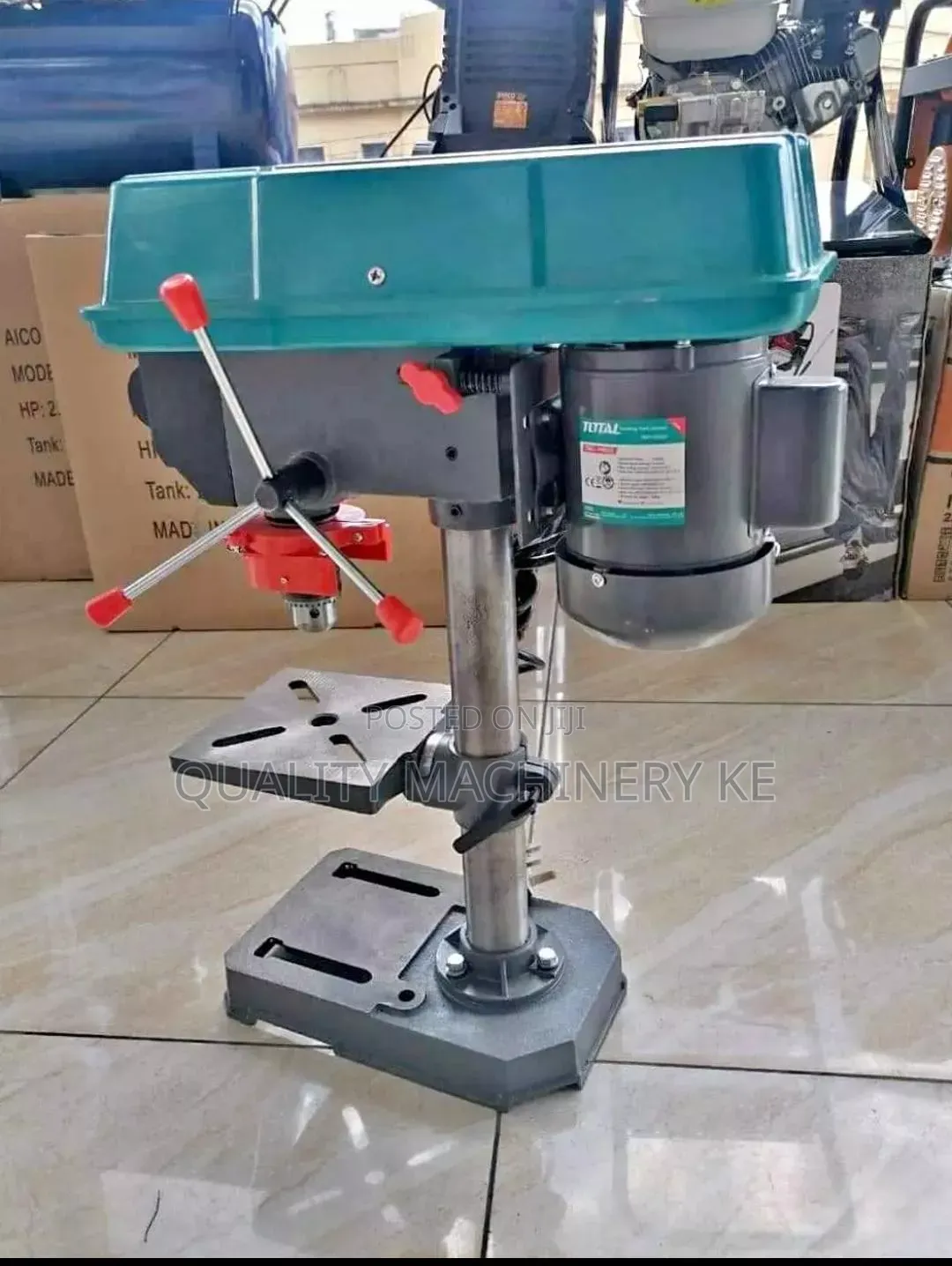 Low Vibration 13mm Total Drill Press Machine