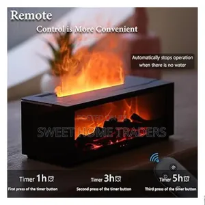 Remote Control Fireplace Diffuser Humidifier