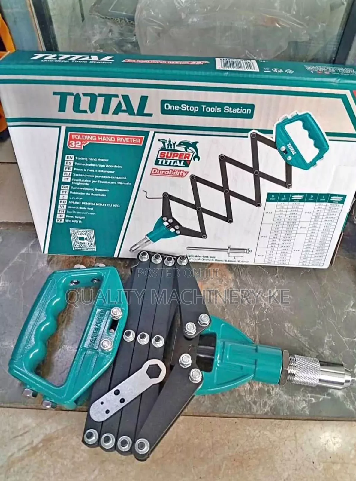 Easy to Use Folding Hand Riverter /Total Folding Rivet Gun