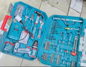 Portable 165pcs Total Drill Toolset /Cordless Drill Toolbox
