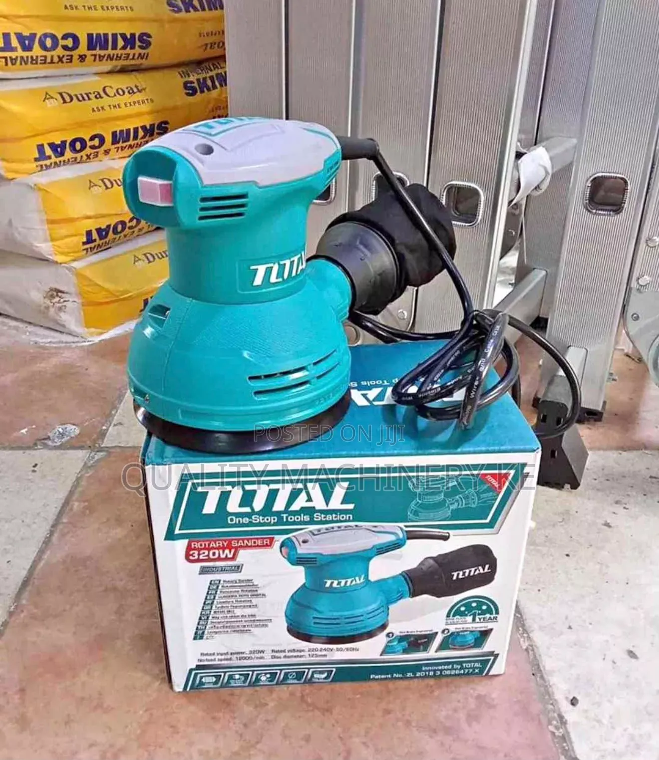 High-Performance 320w Random Orbital Sander Total